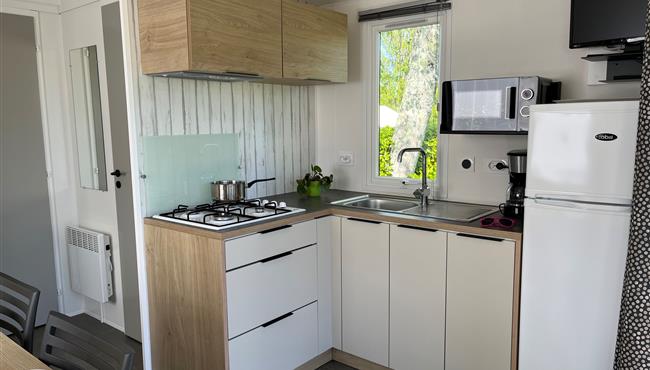 rental of mobile home Panorama camping Kost-Ar-Moor