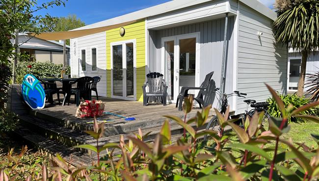 Mobil-home Déclik Riviera Camping Kost ar Moor Fouesnant