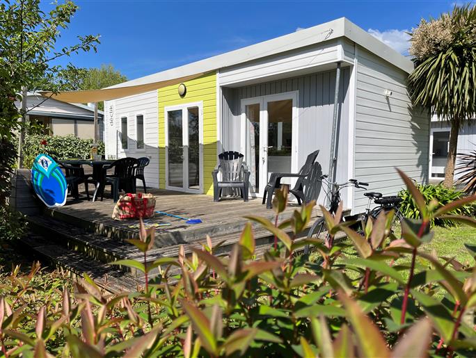 Mobil-home Déclik Riviera Camping Kost ar Moor Fouesnant