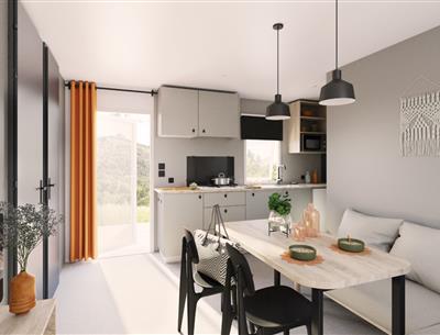 mobil-home Grand confort Supérieur campsite Kost Ar Moor Fouesnant