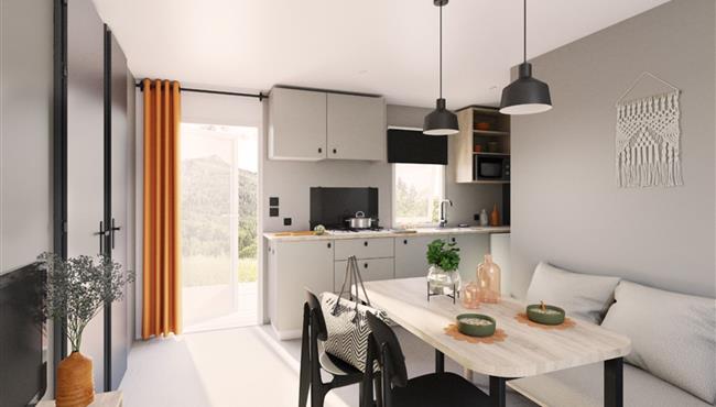mobil-home Grand confort Supérieur campsite Kost Ar Moor Fouesnant