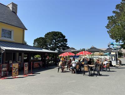 Snack bar terrace  Kost Ar Moor Fouesnant