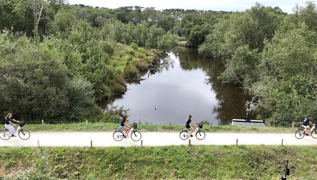Bike ride in Mousterlin