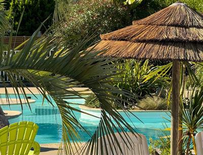  Heated swimming pool in fouesnant - camping kost ar moor