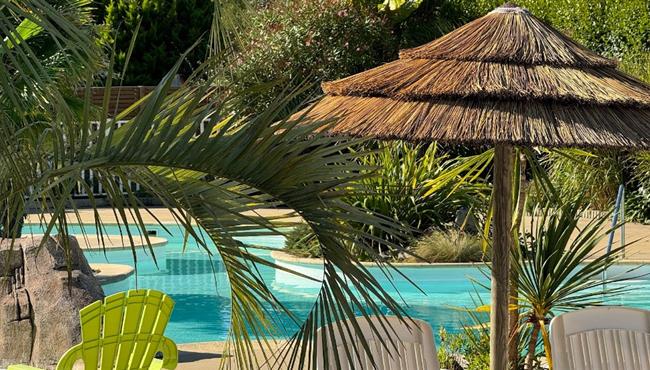  Heated swimming pool in fouesnant - camping kost ar moor