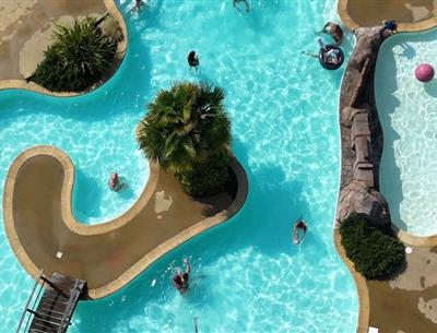 swimming pool in fouesnant - camping kost ar moor