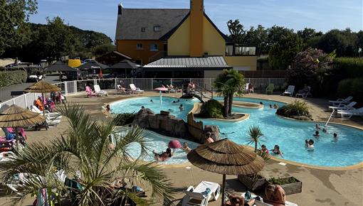  Heated swimming pool in fouesnant - camping kost ar moor - Camping Kost Ar Moor - Fouesnant